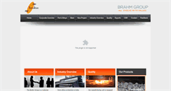 Desktop Screenshot of brahmgroup.com